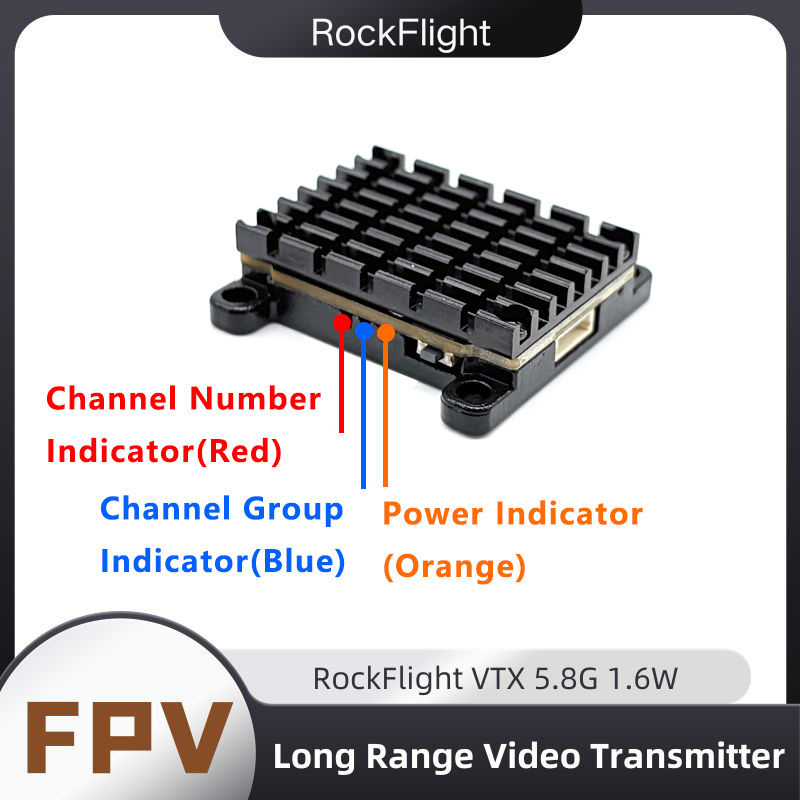RockFlight TX663 VTX 5.8G 48CH - Drone Rc Toy 评论和价格
