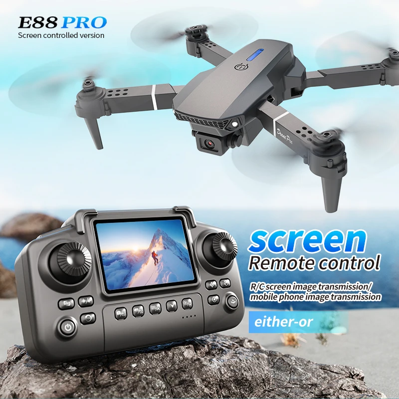 Professional E88 PRO Drone wit - Drone Ae Rc 评论和价格