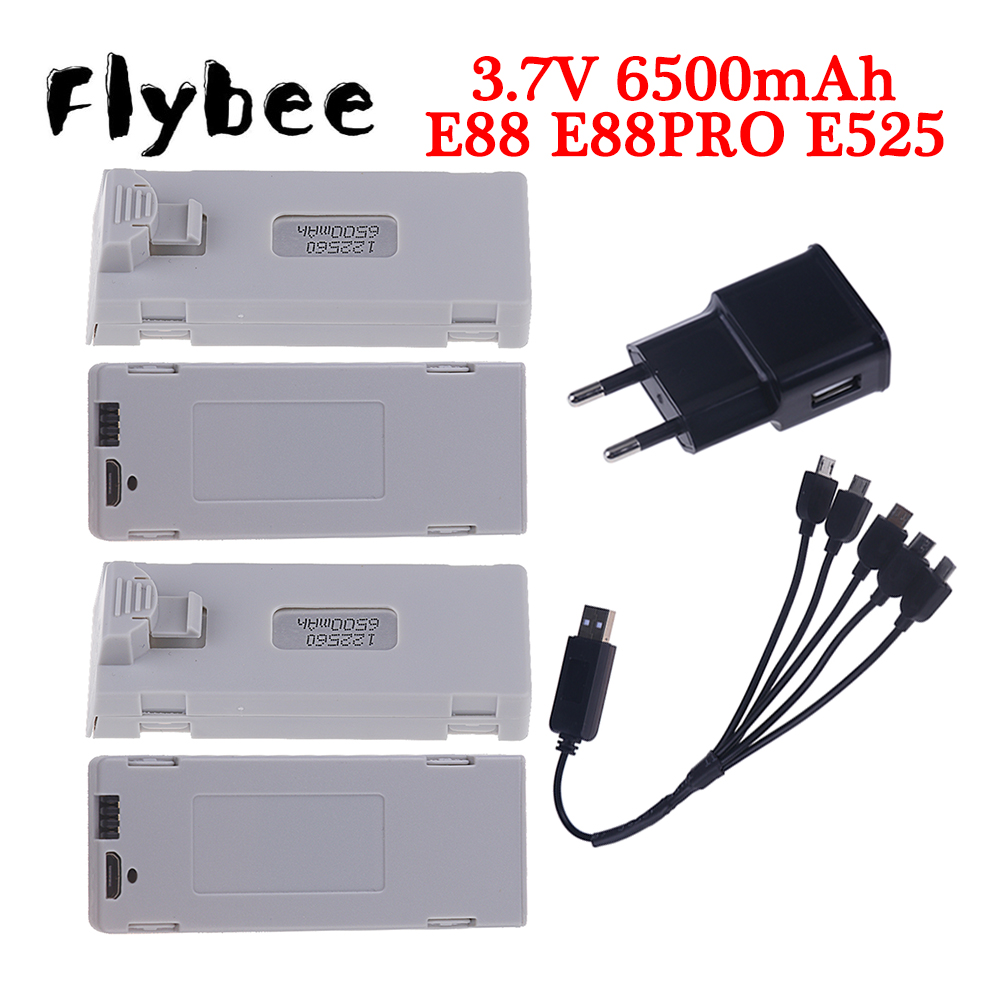 Original E88 Battery 3.7V 6500 - Drone Rc Leading 评论和价格