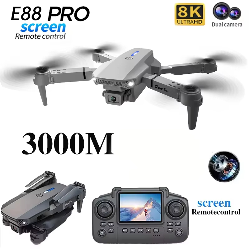 2026 New E88 Drone 8K HD Camer - Drone E88 Rc Quadcopter 评论和价格