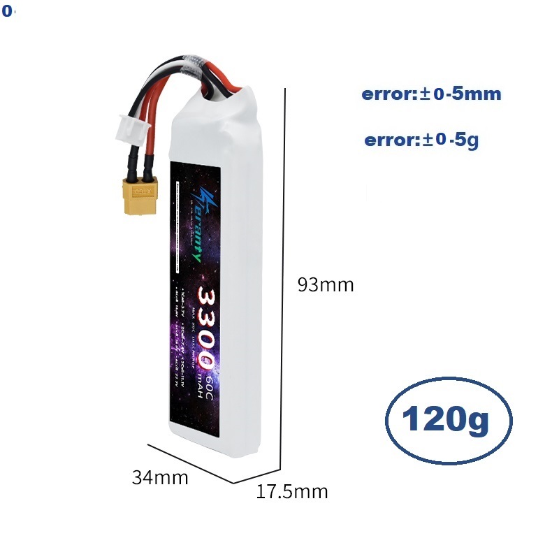 2S 7.4V LiPo Battery 3300mAh 6 - Drone Rc Leading 评论和价格