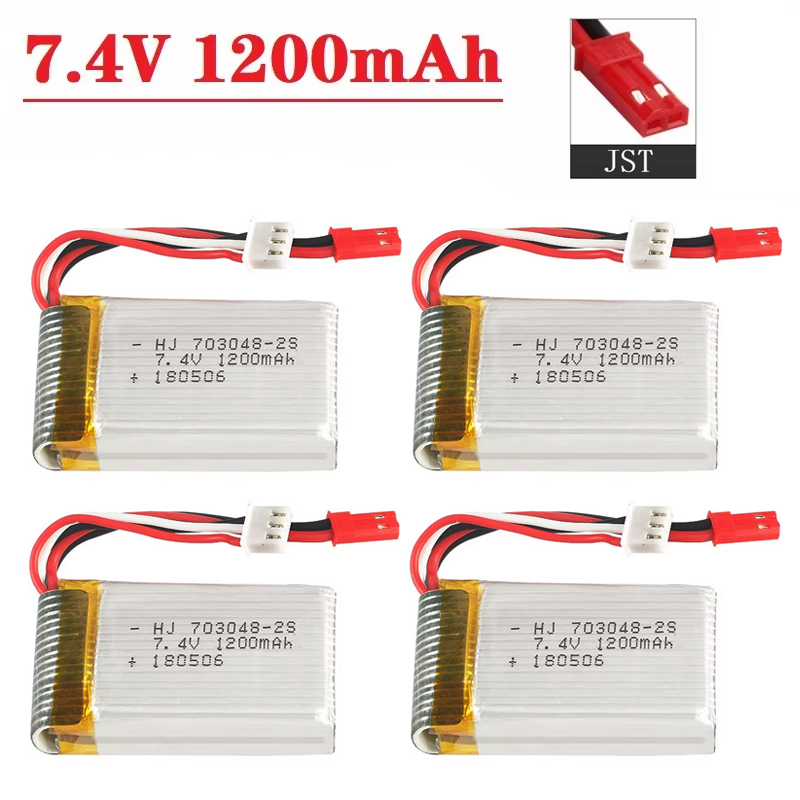 Lipo Battery 2S 7.4V 1200mAh 7 - Drone Rc Leading 评论和价格