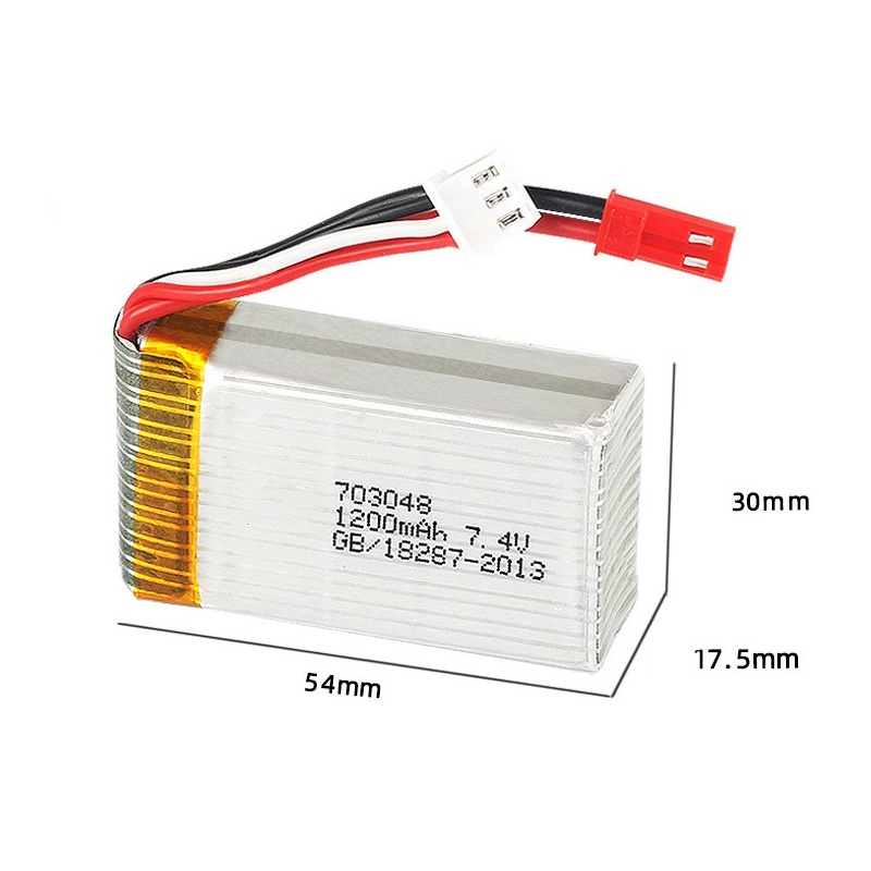 Lipo Battery 2S 7.4V 1200mAh 7 - Drone Rc Leading 评论和价格