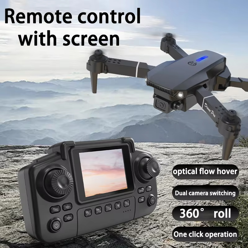 2026 Professional 6K Wide Angl - Drone E88 Rc Quadcopter 评论和价格
