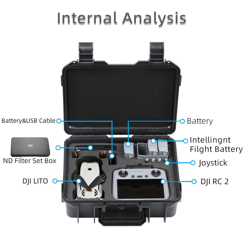 For DJI LITO 1 X1 Drone Hard S - Drone Rc Cover 评论和价格