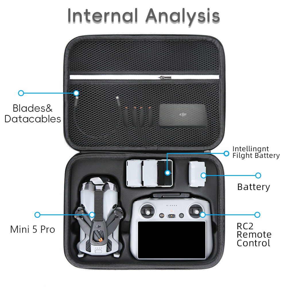 for Mini 5 Pro Case Large Capa - Drone Dji Rc Mini 评论和价格