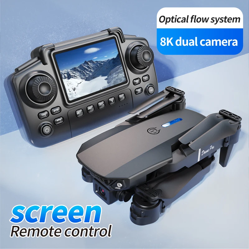 E88 PRO Drone with screen 4K H - Drone E88 Rc Quadcopter 评论和价格